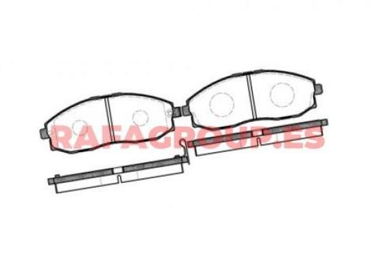RG6606 - Pastillas de freno